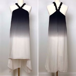 Halston Heritage Dress w/ Sequin Straps